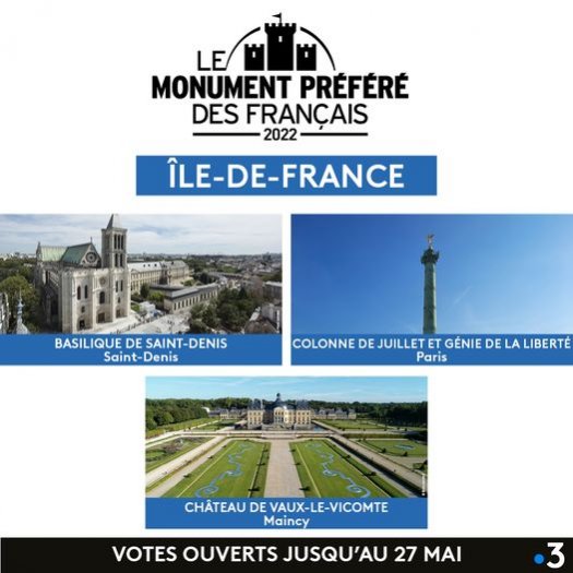 Monument prfr des franais 2022