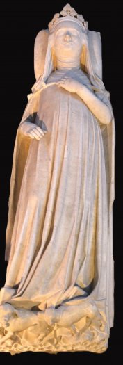 Jeanne d'Evreux - gisant - Basilique Saint-Denis - cdt93lp