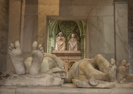 Tombeau de Henri II et Catherine de Mdicis, gisants