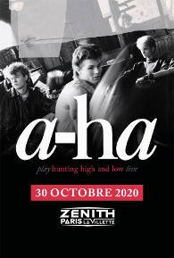 Le groupe A-ha en concert au Znith de Paris