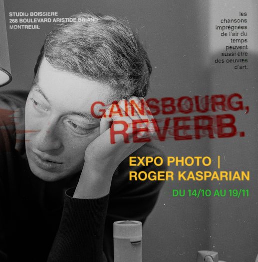 Reverb, Gainsbourg au Studio Boissire  Montreuil