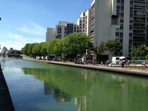 Canal de l'Ourcq  Pantin