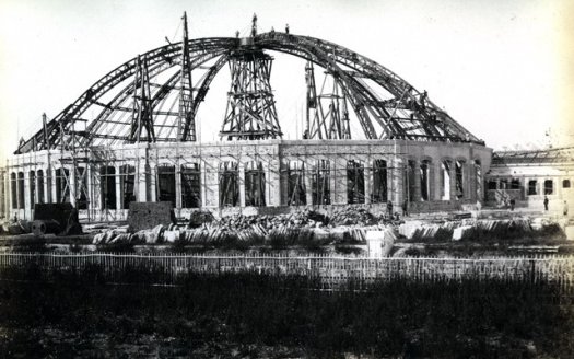 Gare Noisy-le-Sec construction du dpt 1891