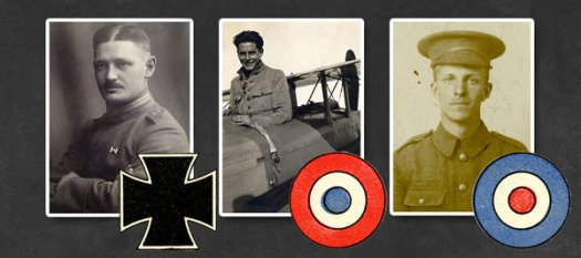 Trois pilotes, Une guerre, Rcits personnels d'Europens en 14-18