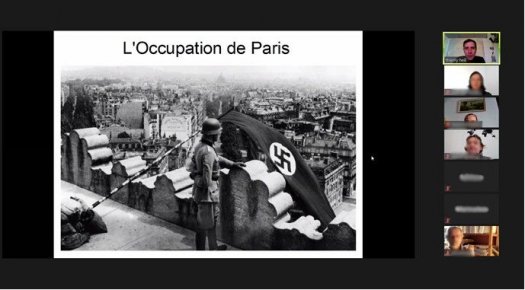 Paris occupation Interkultur virtuel