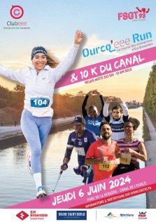 Ourcqee run 2024 et 10 km du canal de l'Ourcq