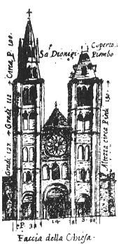 Basilique Saint-Denis en 1600