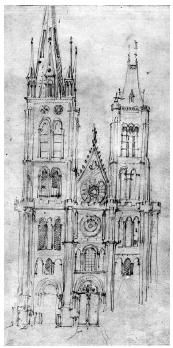Basilique Saint-Denis en 1641