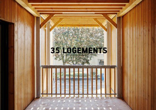 35 logements  Montreuil de LA architecture