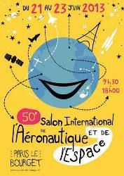 Salon international de l'a&eacute;ronautique et de l'espace au Bourget 2013