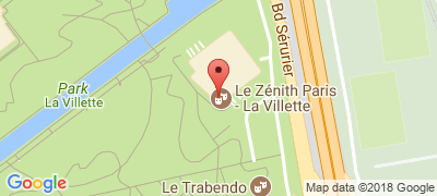 Le Znith Paris, 211 Avenue Jean Jaurs, 75019 PARIS