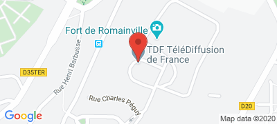 Tour hertzienne TDF de Romainville, Rue de la Rsistance, 93260 LES LILAS