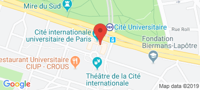 Cit Universitaire, 17 boulevard Jourdan, 75014 PARIS