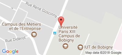 Campus de Bobigny - Universit Paris 13, 1, rue de Chablis1, 93000 BOBIGNY