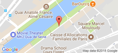 Paris  la nage au Bassin de la Villette, Quai de la Loire, 75019 PARIS