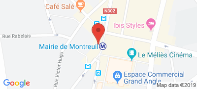Mairie de Montreuil, 1 place Jean Jaurs, 93100 MONTREUIL