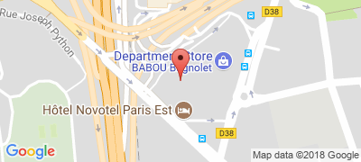 Novotel Paris Est Bagnolet, 1 av de la Rpublique, 93170 BAGNOLET