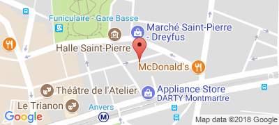 Htel Bellevue  Montmartre, 19 rue d'Orsel, 75018 PARIS