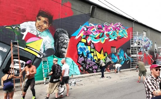 Aubergraffiti Show, Et du Canal 2019