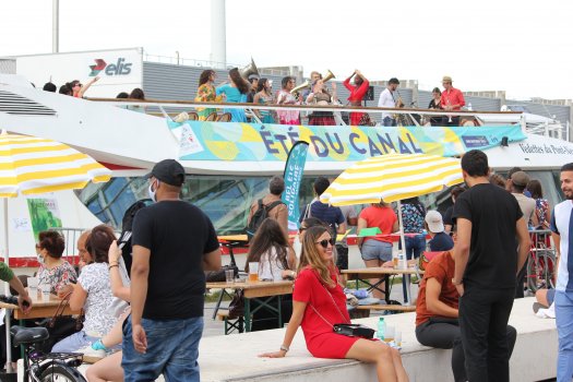 Ete du canal 2020 - concert flottant  Pantin