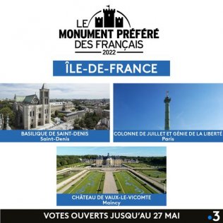 Monument préfér des français 2022