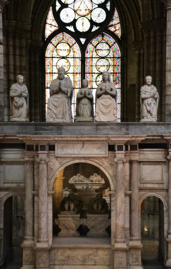 Tombeau de Franois 1er et Claude de France - Basilique Saint-Denis - CDT93lp