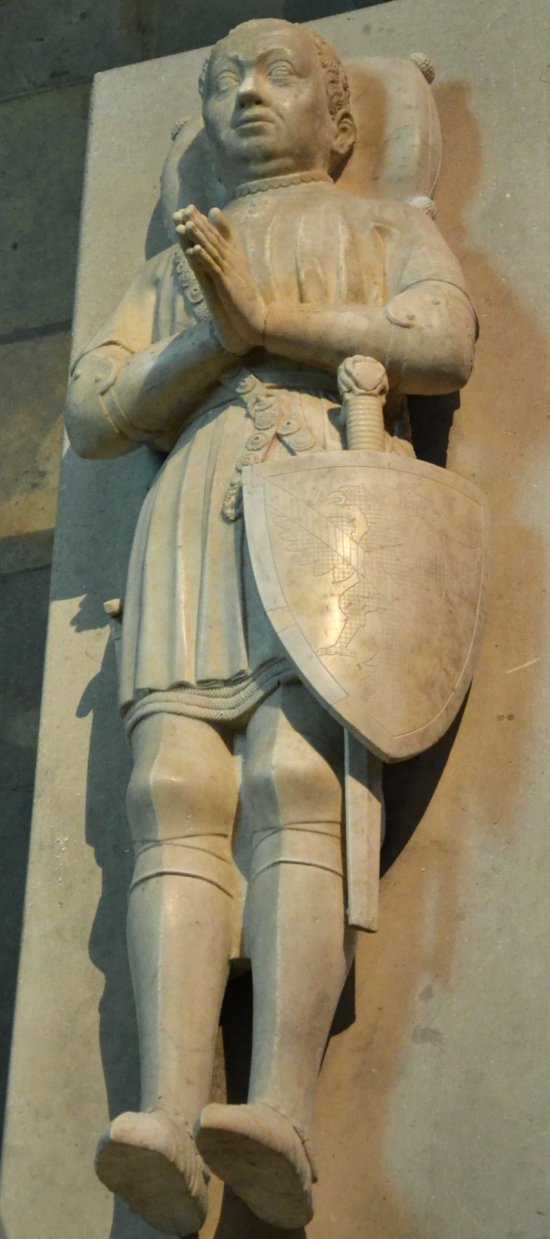 Bertrand du Guesclin - gisant non royal - conntable de France - CDT93