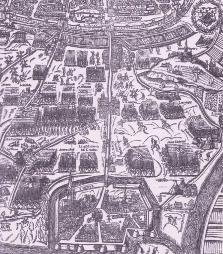La bataille de Saint-Denis (10 novembre 1567) Illustration du 