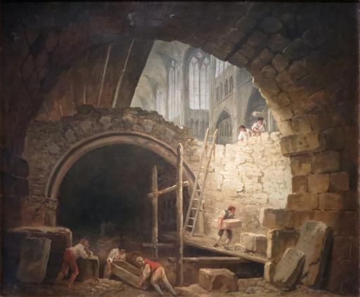 La violation des caveaux des rois dans la basilique de Saint-Denis en octobre 1793