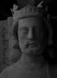 Gisant de Charles Martel  Saint-Denis.  Jean-Christophe Ballot - Centre des monuments nationaux.