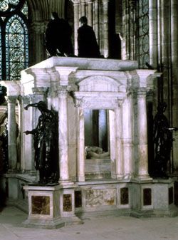 Column Statue of a King, French