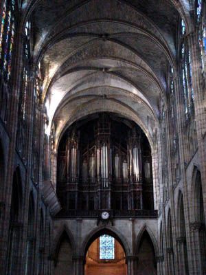 rgano de la catedral de Saint-Denis