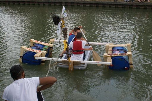 Course de baignoire sur le canal - t  Pavilons sous Bois