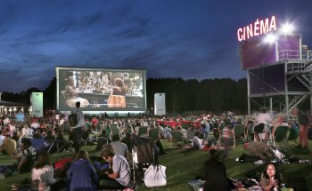 Cinma en plein air de la Villette