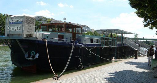 Pniche Demoiselle, bassin de La Villette