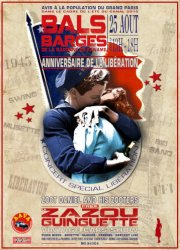 Bal guinguette anniversaire de la Libration avec la Baronne de Paname - aot 2019