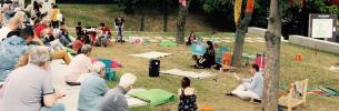Concert lecture, parc des Guillands