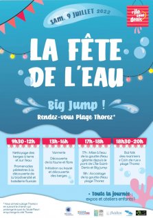 Big Jump, fte de l'eau  Ile-Saint-Denis juillet 2022