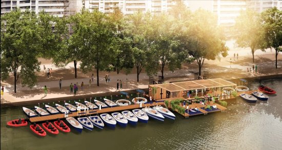 Bateau sans permis  Paris - socit Akwa