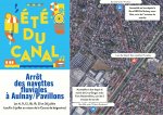acc�s aux navettes cet �t� - quai du canal de l'ourcq � Aulnay Pavillons sous bois