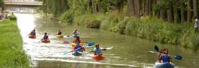 Base nautique - faire du cano sur le canal de l'Ourcq  Sevran