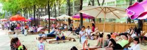 Paris Plage bassin de la Villette