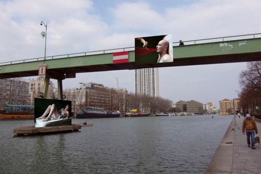 Exposition photo Le Leth Y. Datessen canal de l'Ourcq