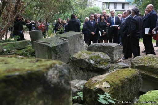 Franois Hollande  la Basilique de Saint-Denis (6)