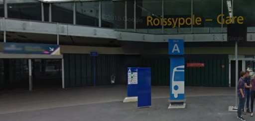 Gare routire  l'aroport de Paris Roissy Charles de Gaulle