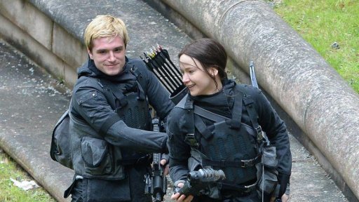 Tournage d'Hunger Games aux espaces Abraxas  Noisy-le-Grand