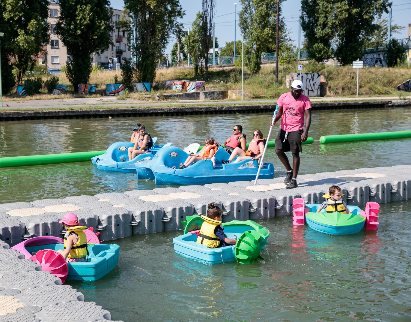 Que faire à Paris l'été 2020 sur le canal de l'Ourcq et Saint-Denis