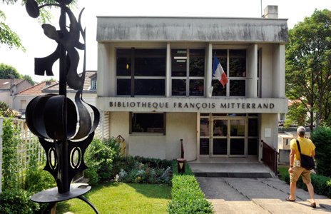 Bibliothèque François-Miterrand au Pré-Saint-Gervais