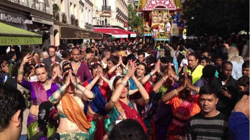 Fte de Krishna, le Ratha Yatra