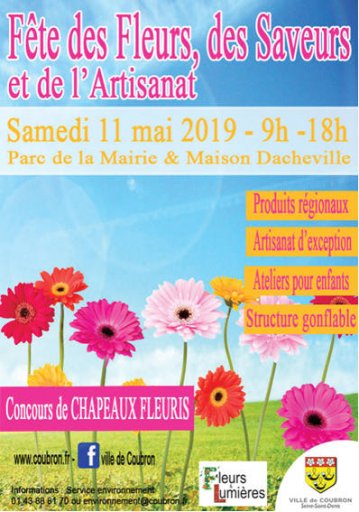 Fête des fleurs et des saveurs à Coubron - mai 2019